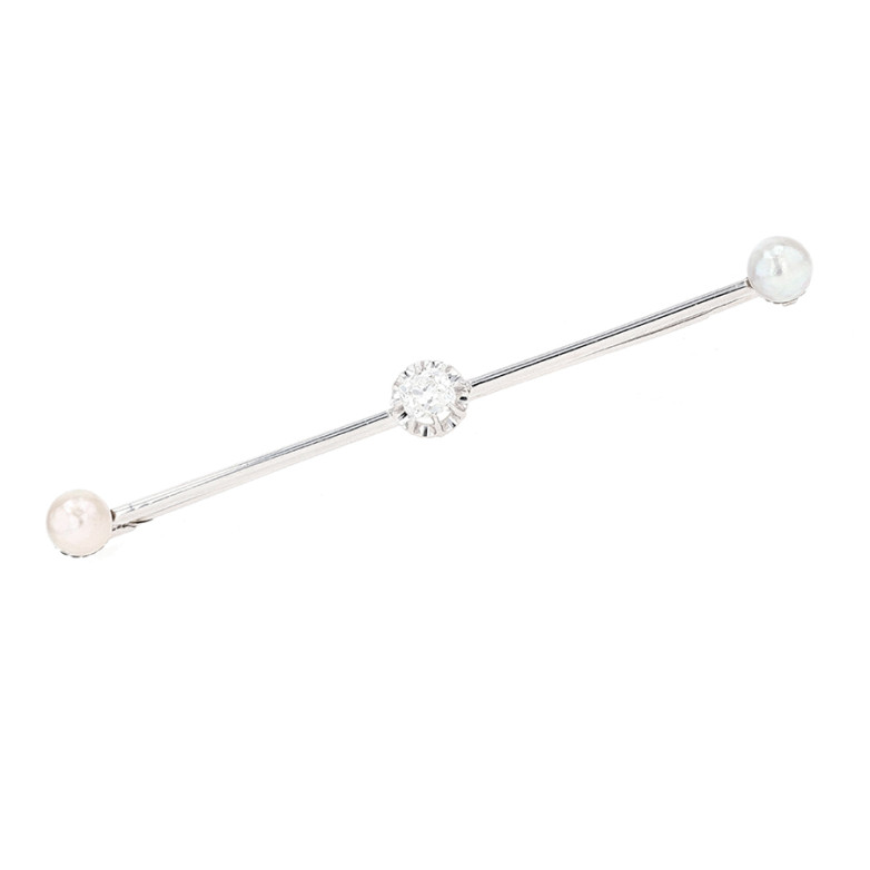 Acheter Broche ancienne diamants 0.45 carat et perles or et platine 6.36g Comme neuf - 1250,00 € Broche ancienne diamants 0.45 carat et perles or et platine 6.36g Comme neuf - reconditionné disponible sur Gemme Les Bijoux